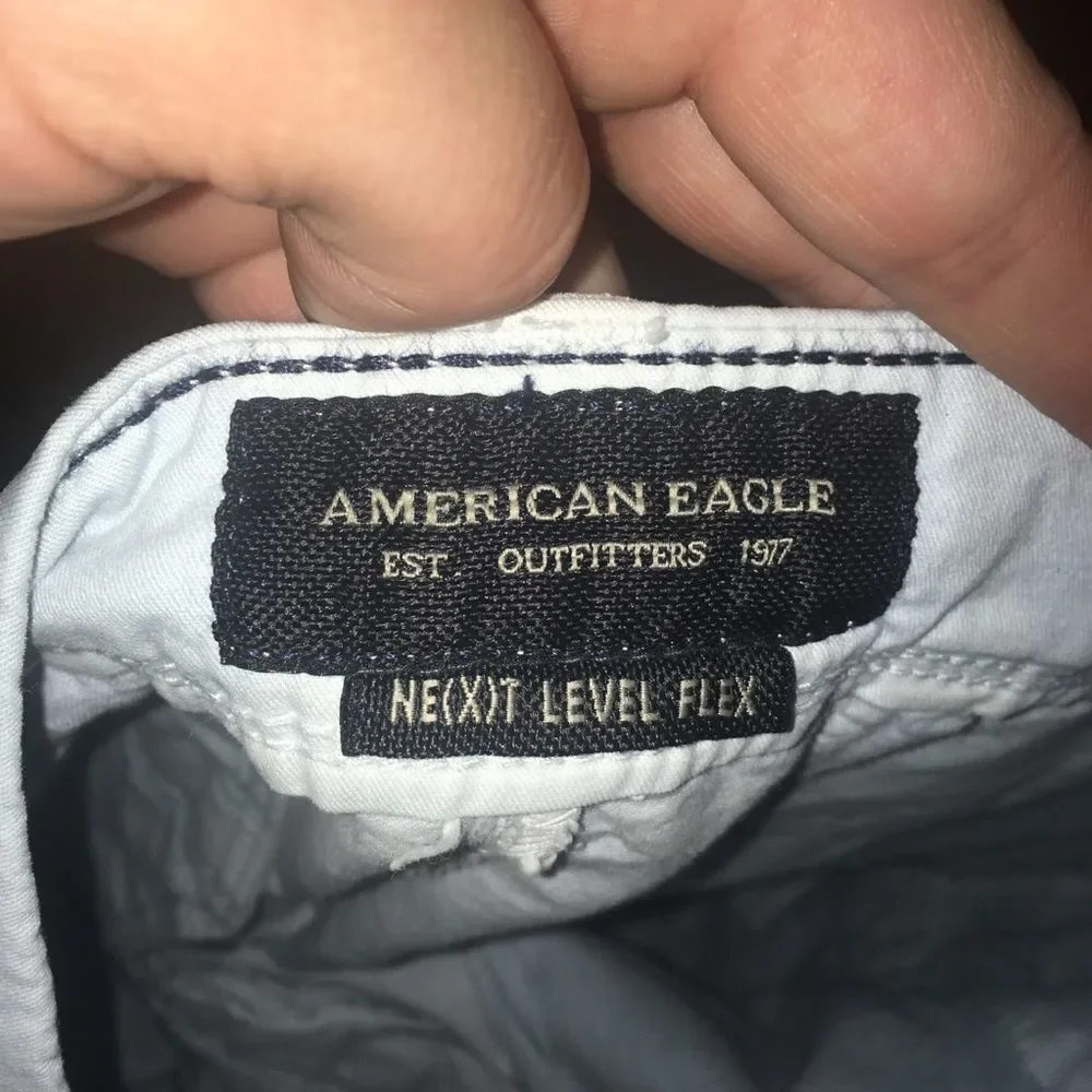 American Eagle pale blue classic 30 shorts